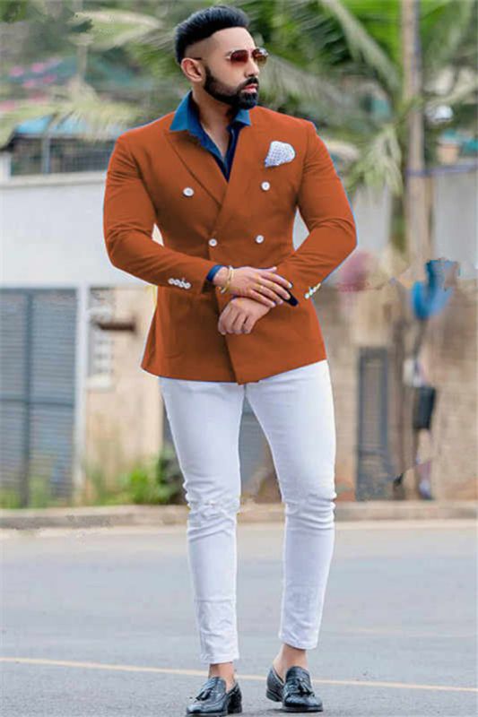 Juan Slim Fit Double Breasted Formal Men Suit