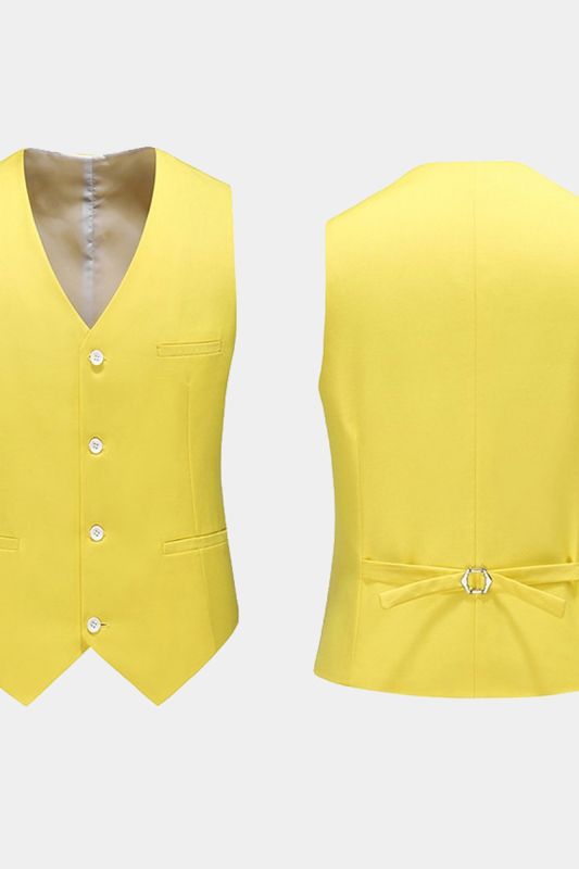 Mens Pale Yellow Suit Fabian Prom Suit Bradymensuit