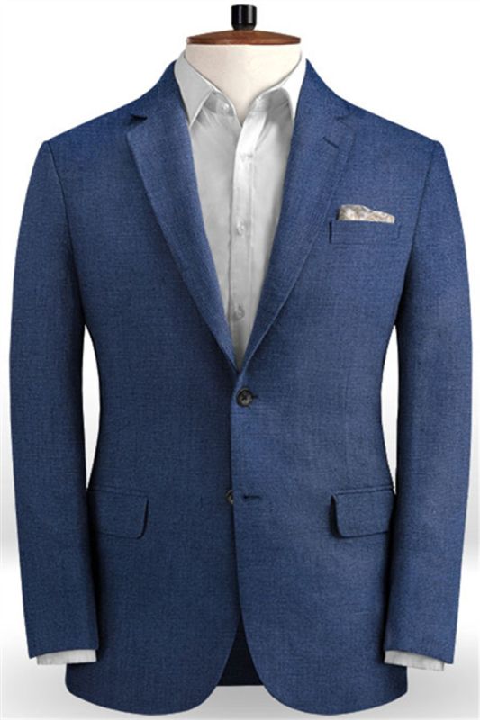 Navy Blue Mens Suit Wedding Groom Suit | Tuxedos Slim Fit Best Man Prom Blazer