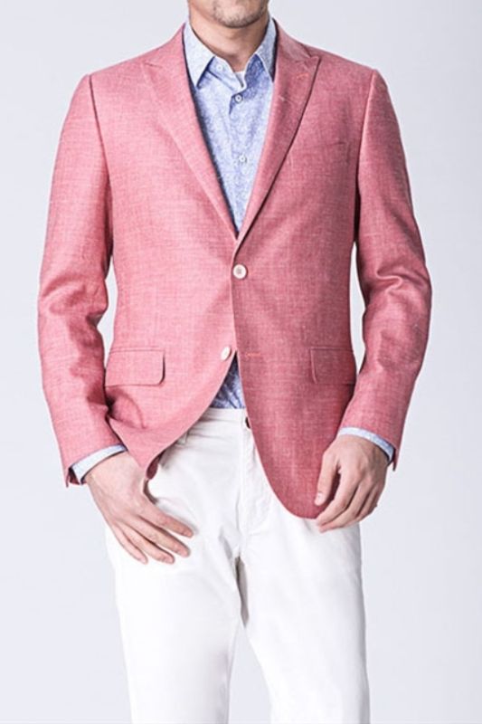 Pink Mixed Prom Suit | Dean Men Slim Fit Blazer