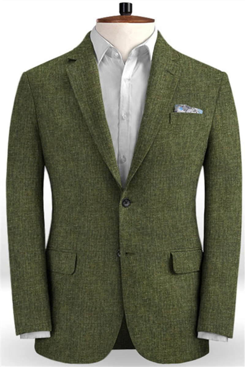 Matthew Green Notched Lapel Prom Suit Slim Fit Tuxedo