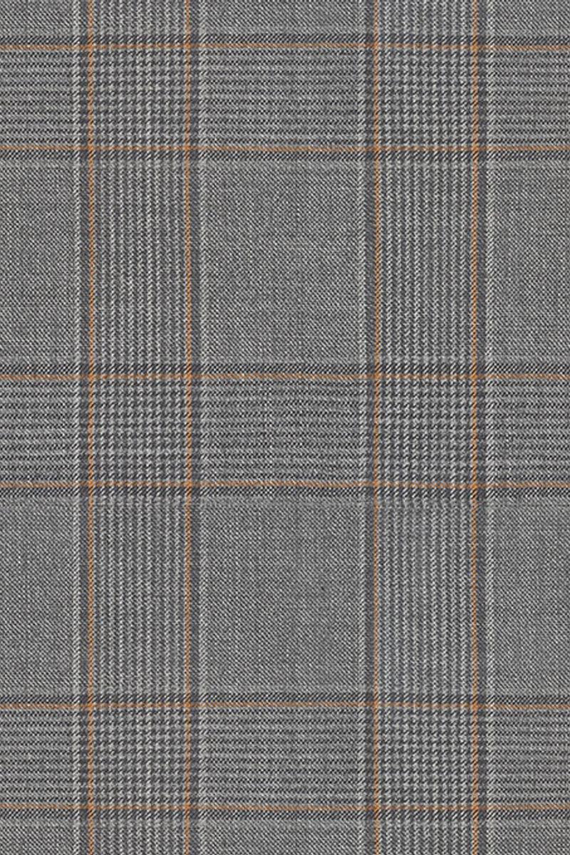 Custom Checked Suits Classic Two-Piece Tuxedos