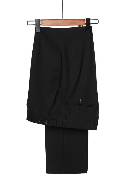 Yellow And Black Two-Piece Bodysuit Prom Suit