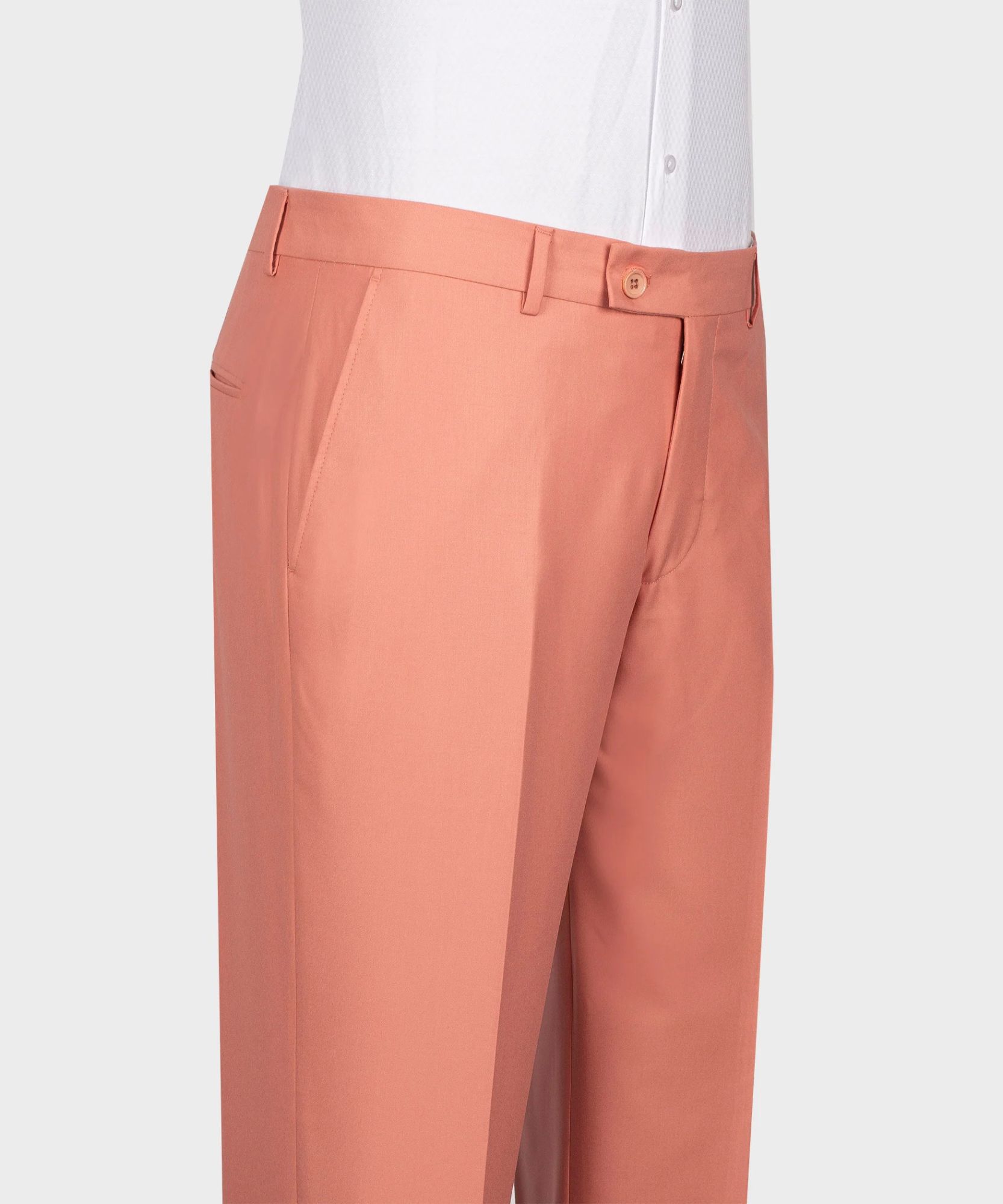 Dazzling Orange Shawl Lapel Double-Breasted Men's Wedding Suit