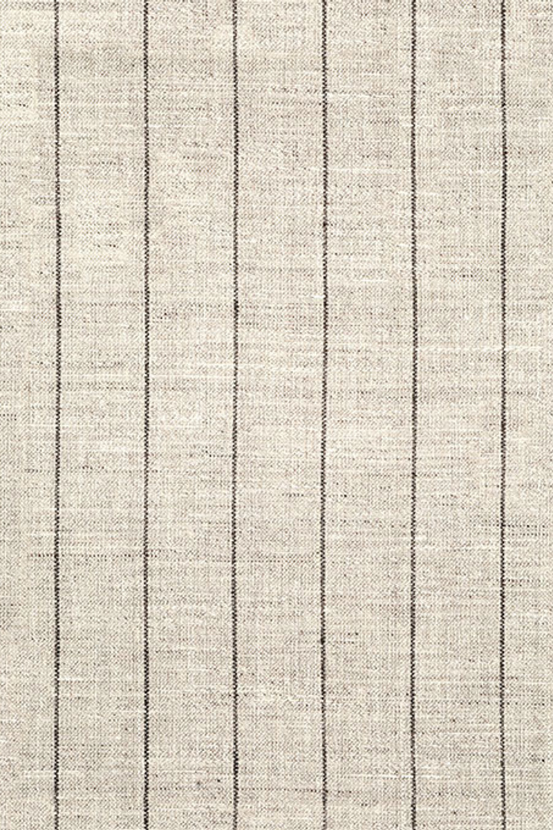 Light Champagne Two-Piece Striped Tuxedo Linen Summer Beach Groom Suit