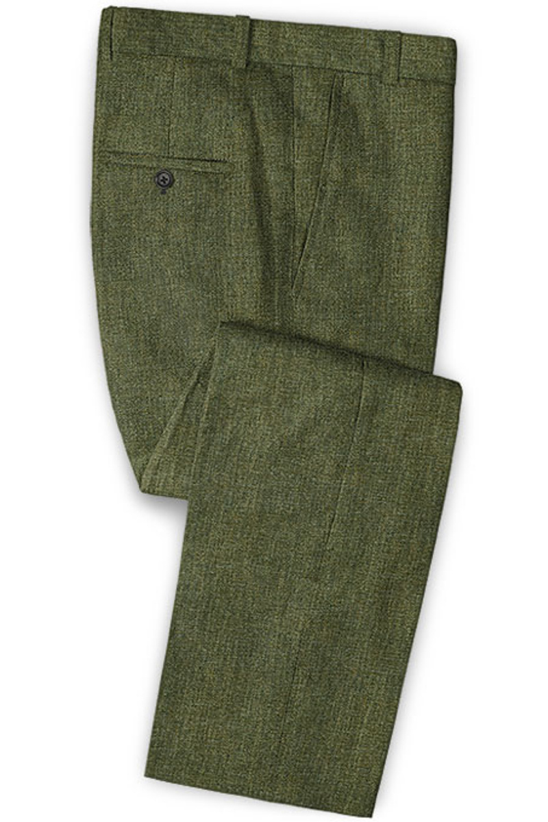 Matthew Green Notched Lapel Prom Suit Slim Fit Tuxedo