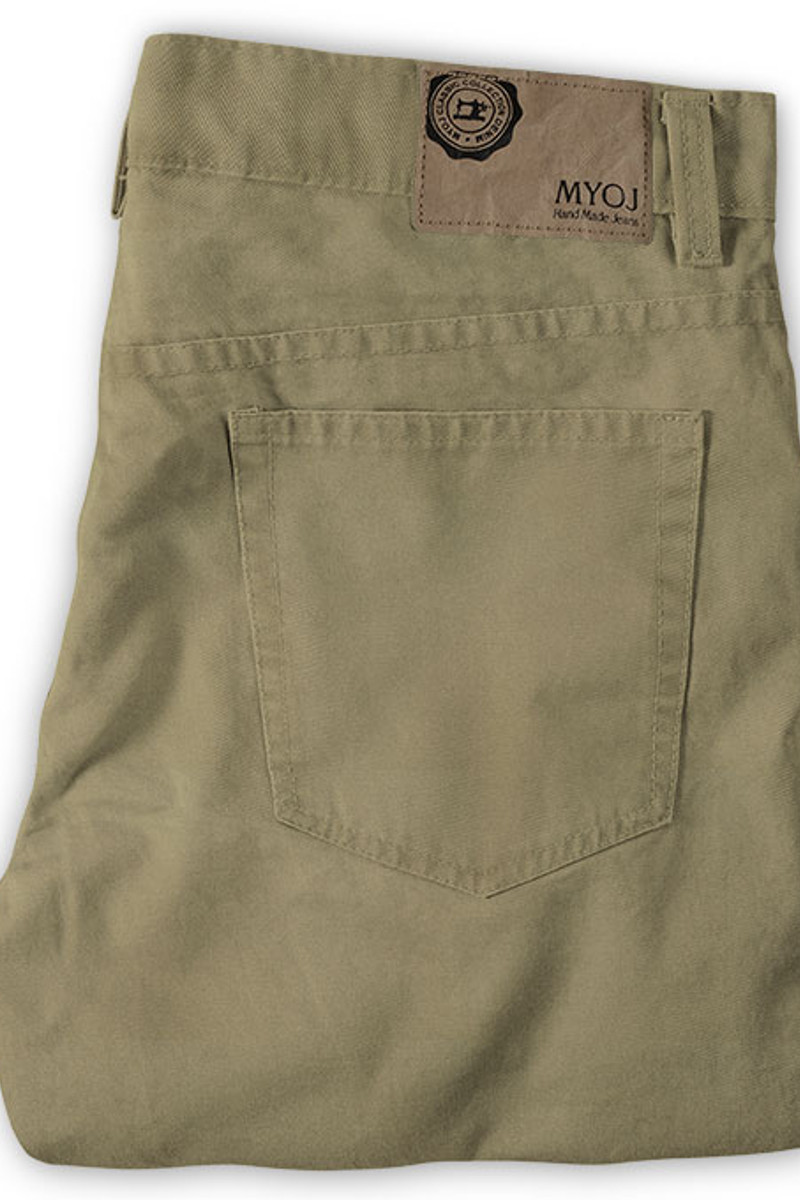 Slim Fit Jeans Cotton Pants With Zip Fly