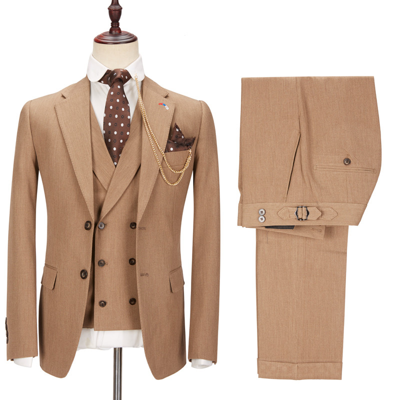Kellen Stylish New Notched Lapel Slim Fit Men Suit