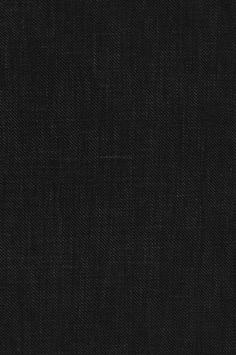 Black Summer Groom Men Suit Notch Lapel Linen Two Piece Tuxedo