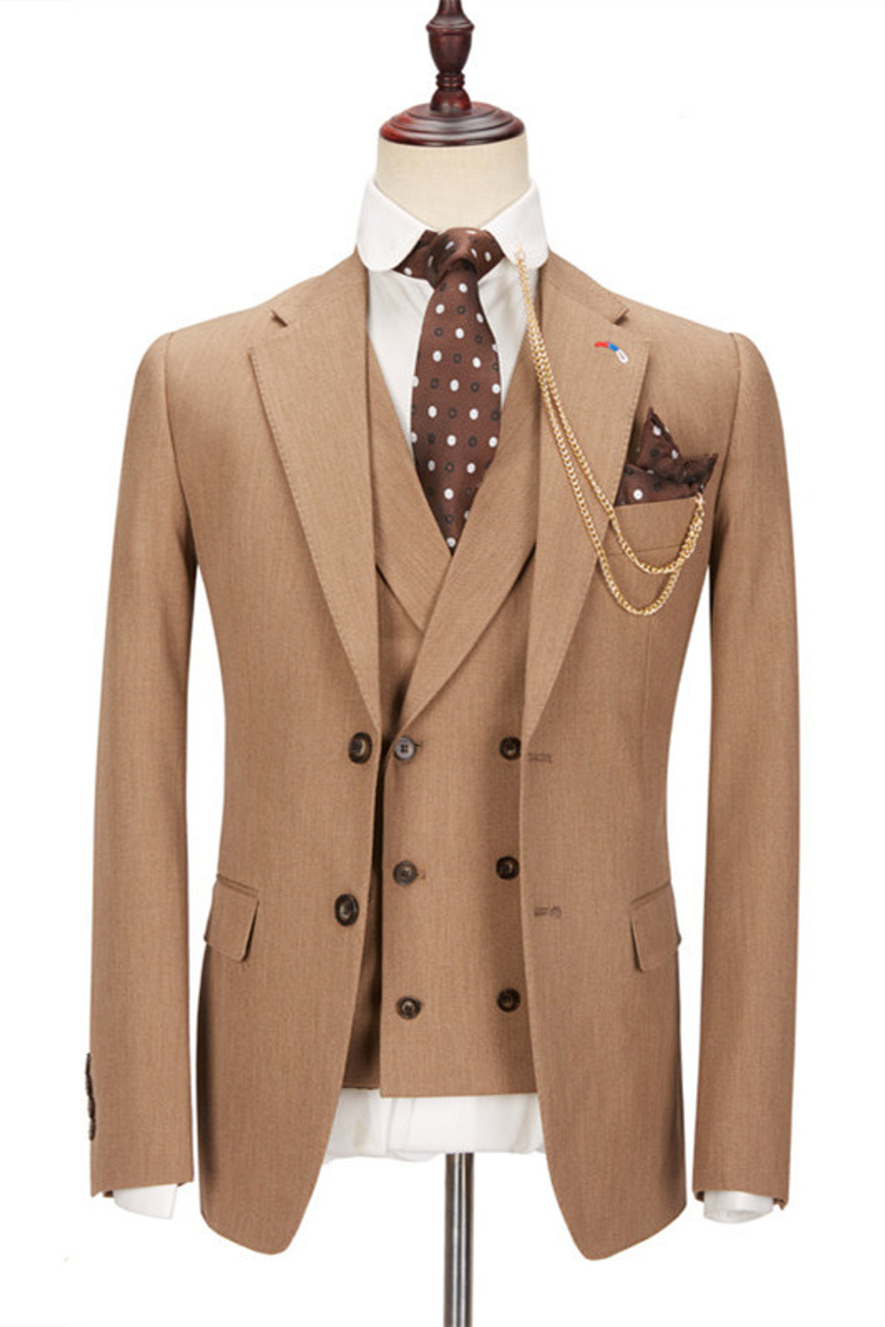 Kellen Stylish New Notched Lapel Slim Fit Men Suit
