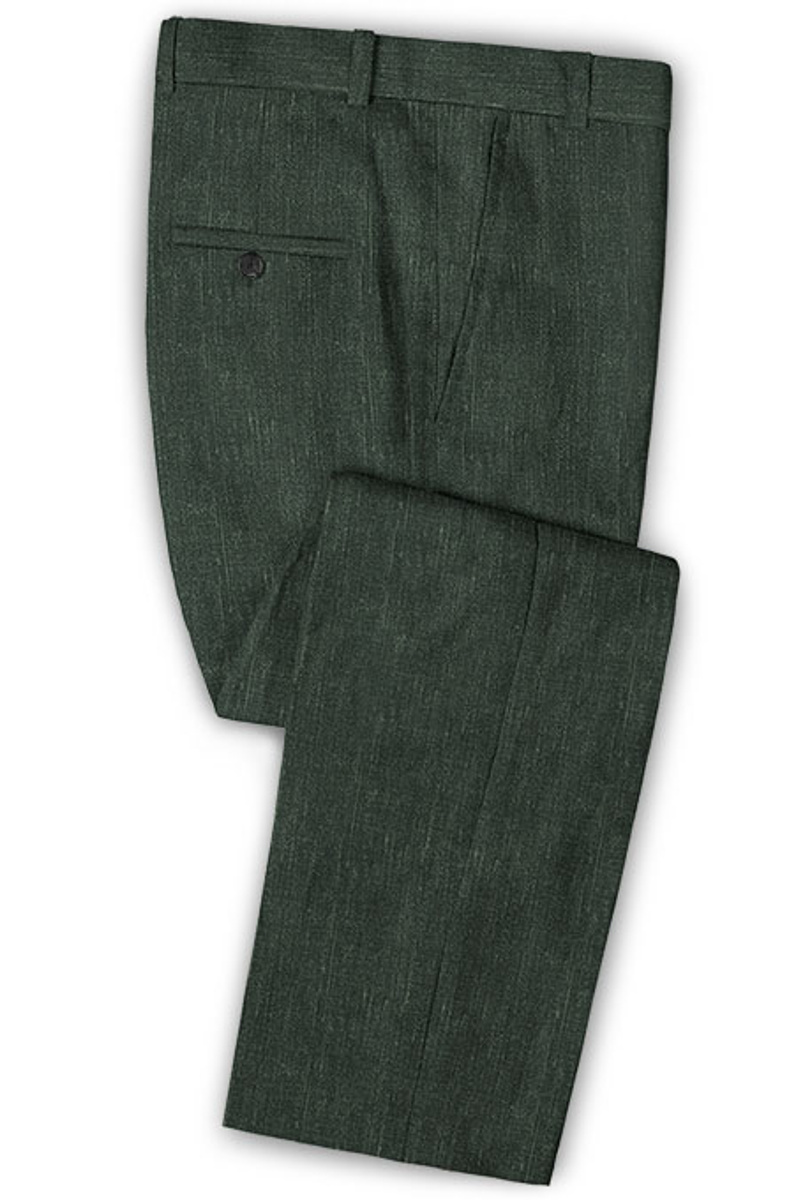 Dark Green Prom Suit Online Two Tuxedos
