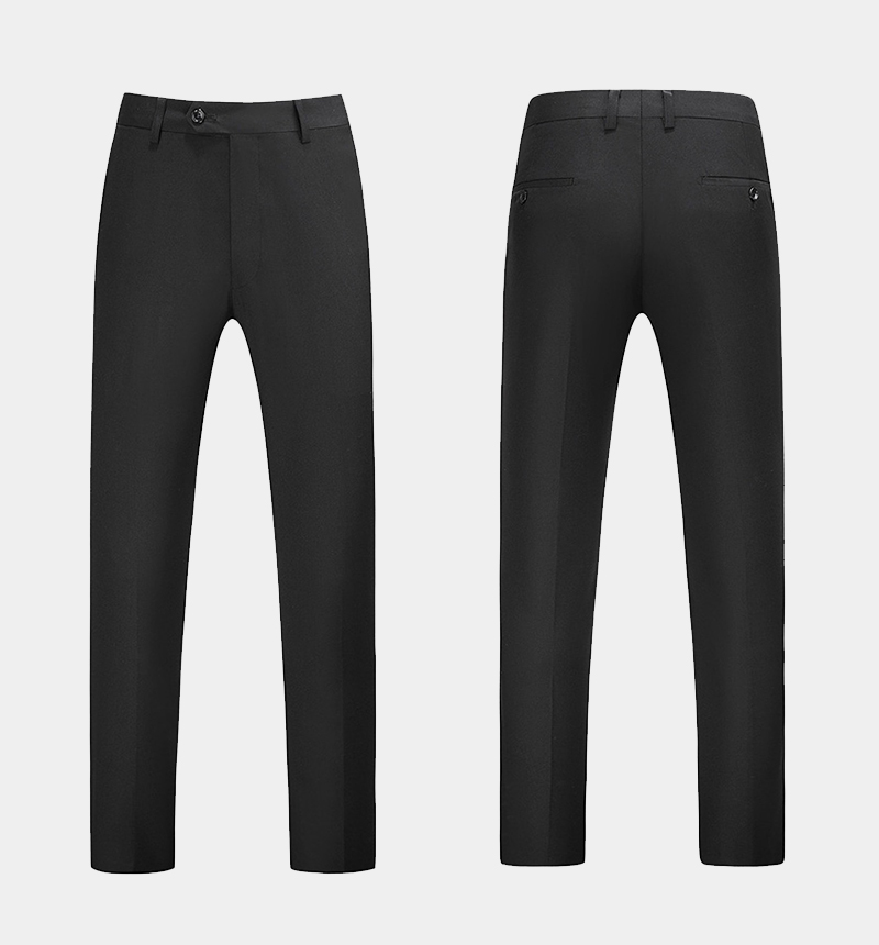 Modern Black Formal Suit Business Three-Piece Slim Tuxedo Online