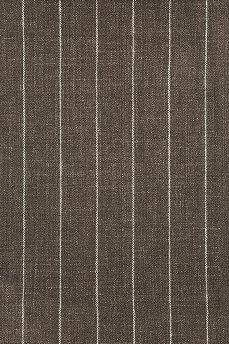 Brown Linen Striped Suit Online Two-Piece Business Tuxedo