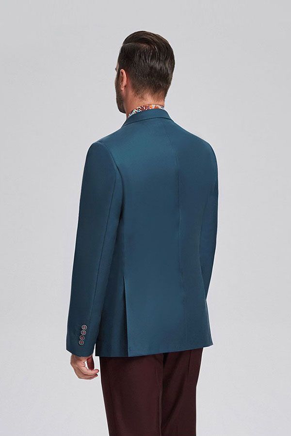 Fashion Pure Green Blue Blazer Casual Blazer