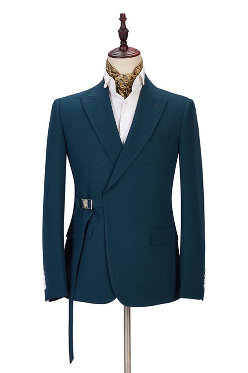 Alan Fashion Point Lapel Slim Fit Business Suit