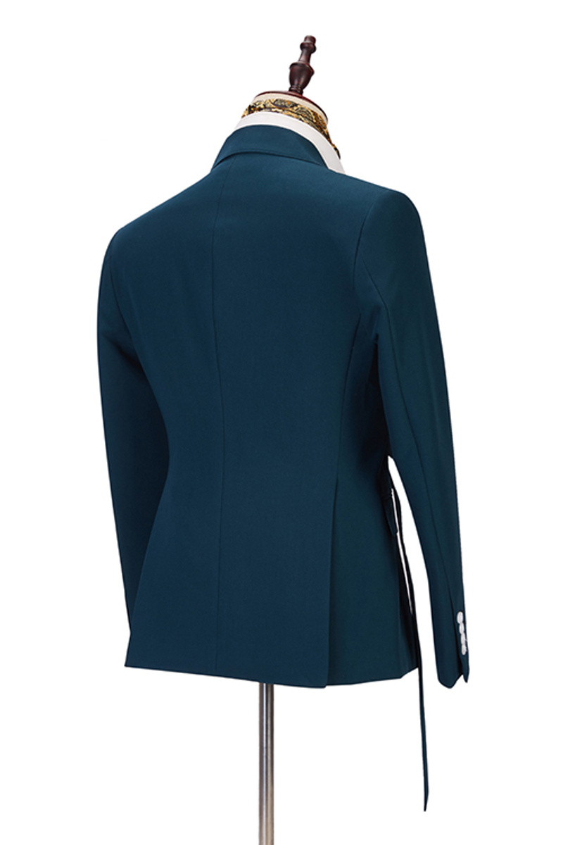 Alan Fashion Point Lapel Slim Fit Business Suit