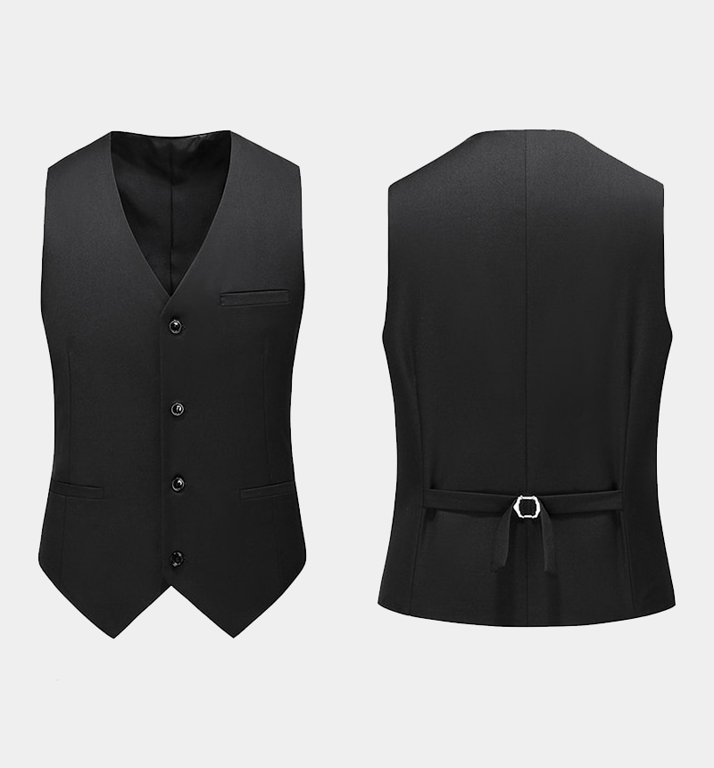 Modern Black Formal Suit Business Three-Piece Slim Tuxedo Online