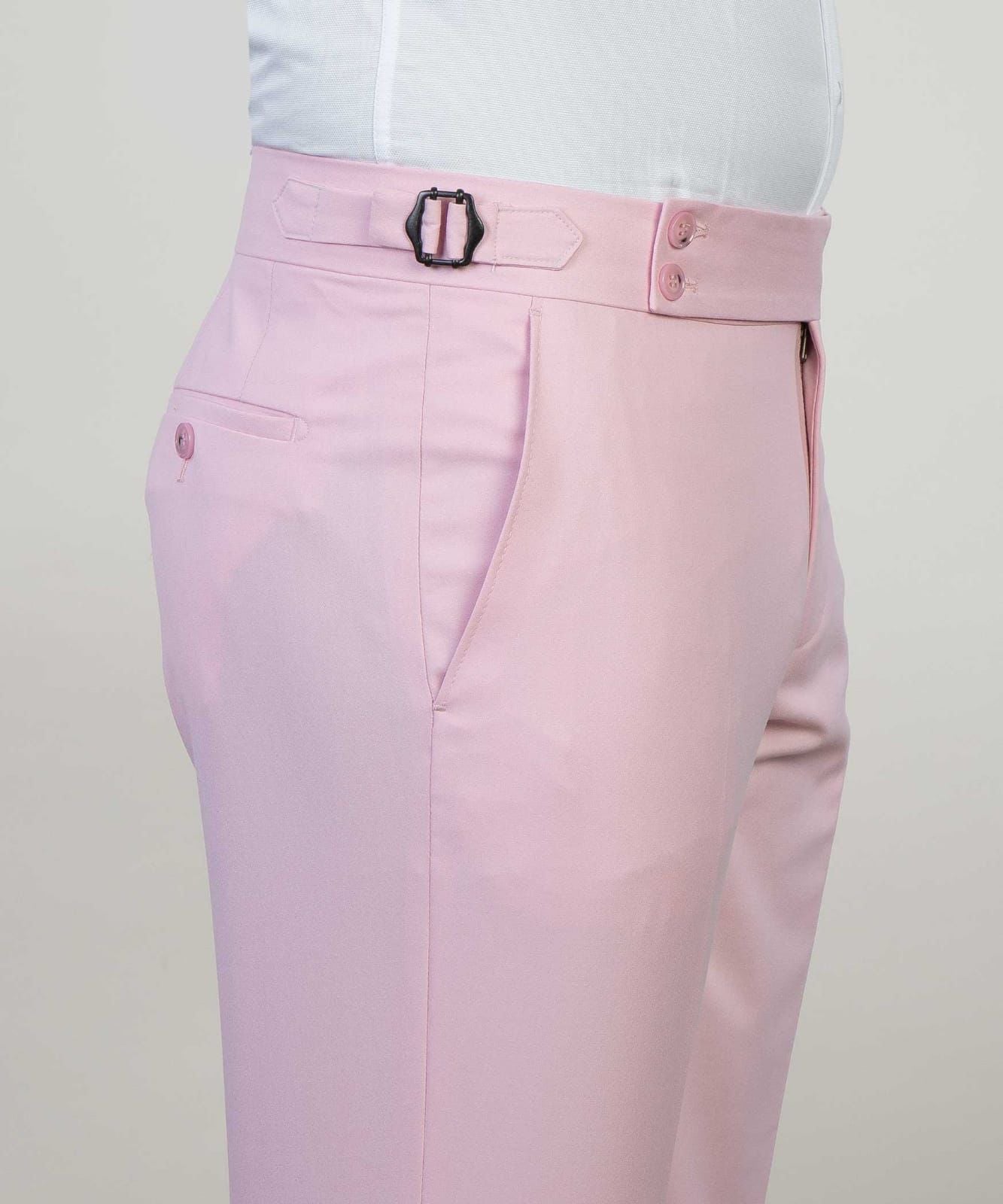 Pink Pointed Lapel Three Piece Best Fit Men Suit