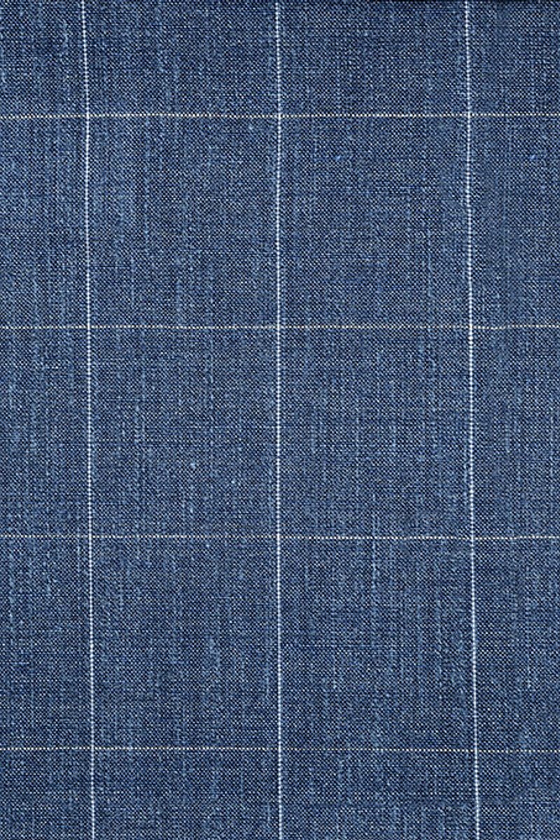 Navy Blue Groomsmen Suit New Check Tuxedo Two-Piece