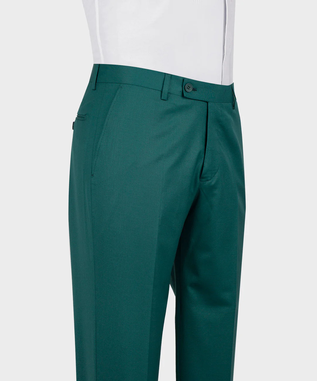 Chic Green Double Breasted Men Suits Men Two Piece Suit