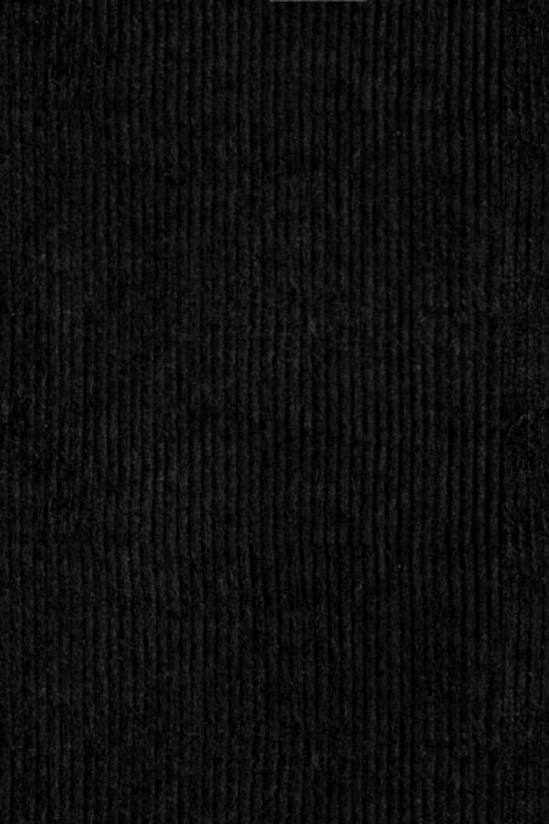 Black Corduroy Business Men Suit Custom Striped Tuxedo 2 Piece