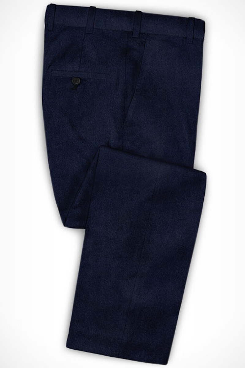 Dark Blue Business Men Formal Suit Mixed Wedding Groomsmen Suit