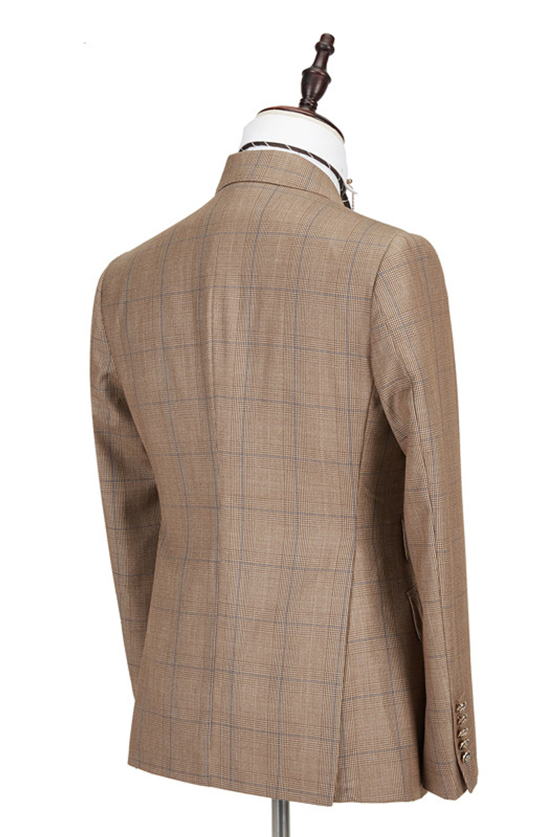 Rylan Double-Breasted Point Lapel Fashion Business Suit
