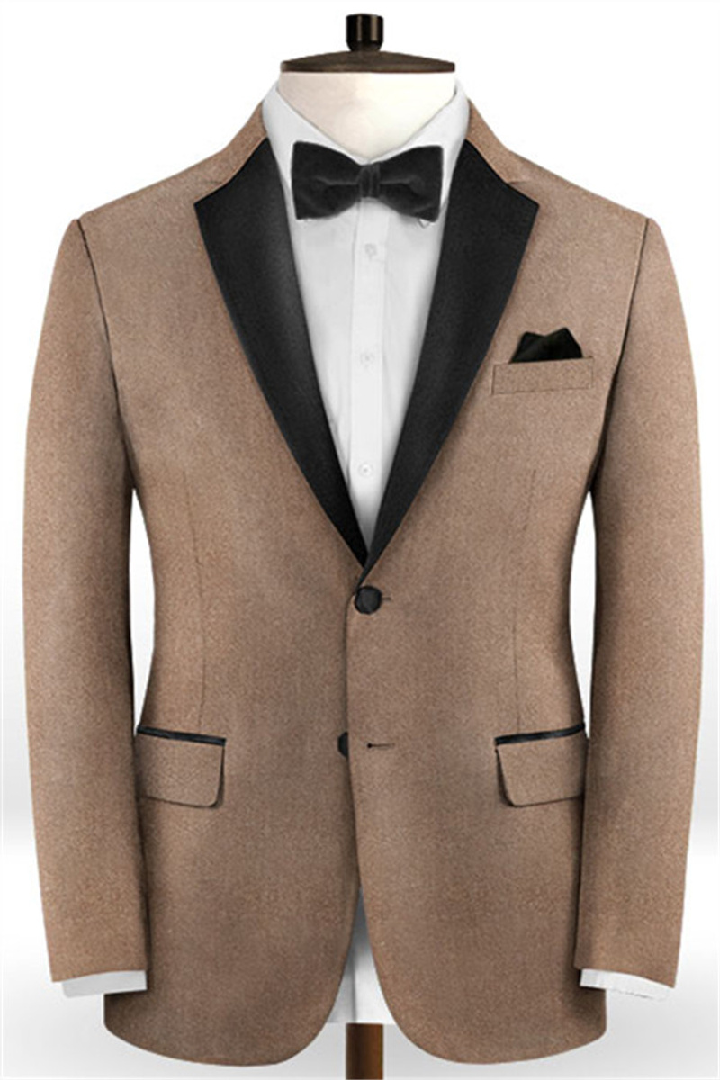 Fashion Men Suits Formal Business Office Custom Two Piece Tuxedos