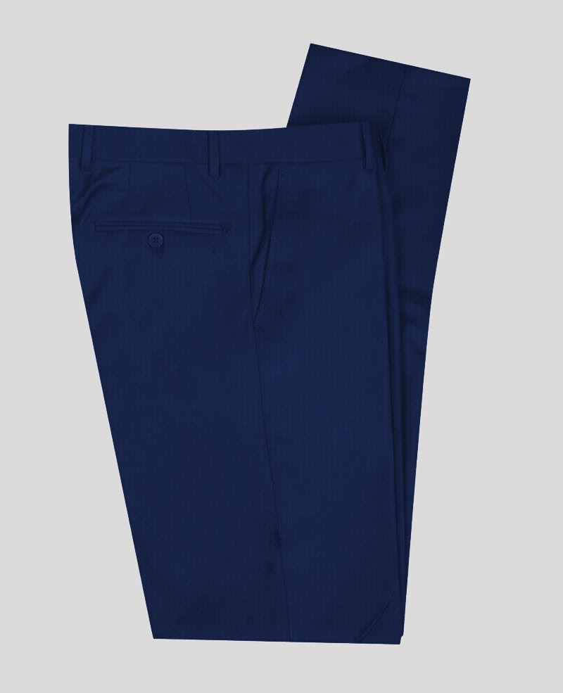 Craig Stylish Navy Blue Three-Piece Suit with Shawl Lapel