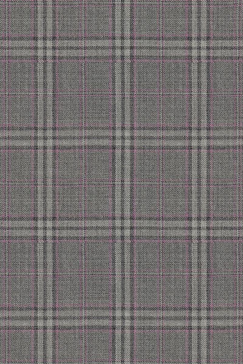 Plaid Slim Fit Prom Suit Designer Business Suit Tuxedo