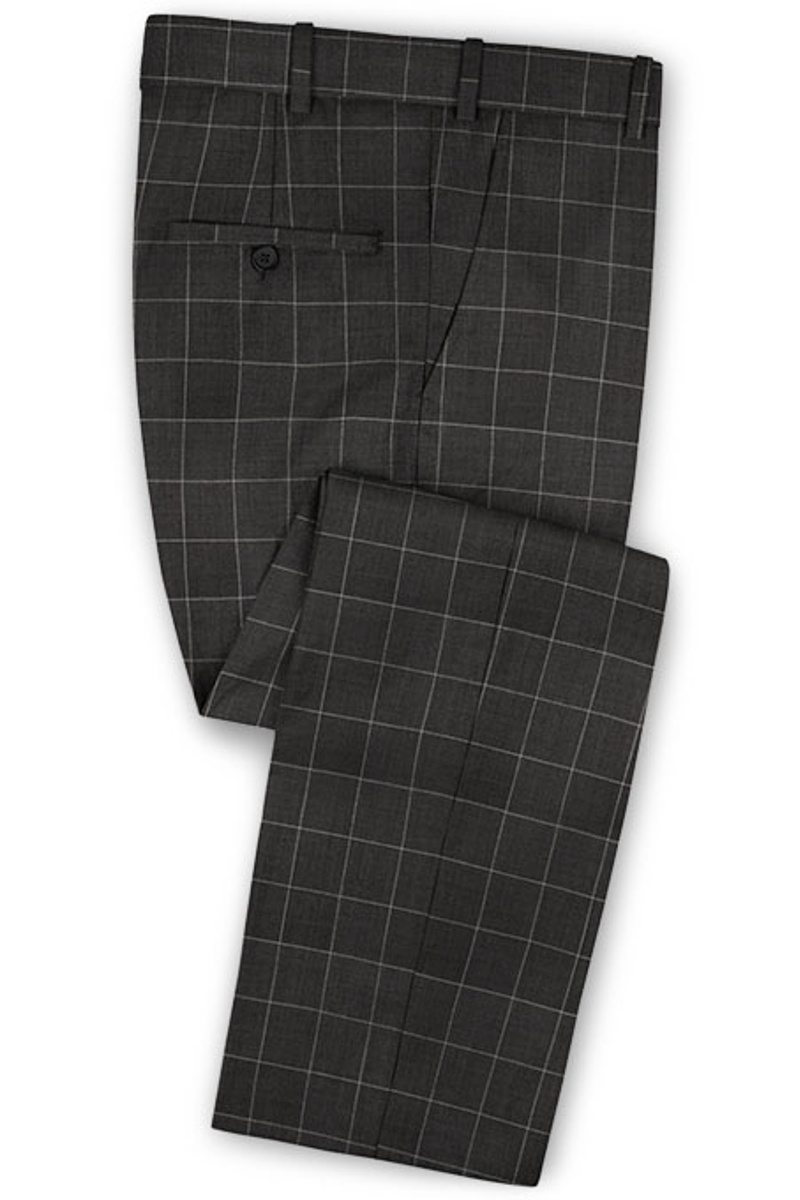 Brown Notch Lapel Tuxedo Fashion Formal Business Blazer