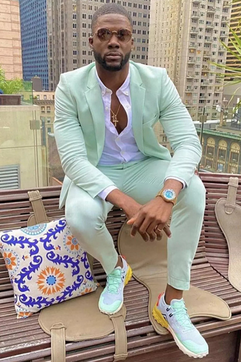 Rene Stylish Notched Lapel Bespoke Prom Men Outfits