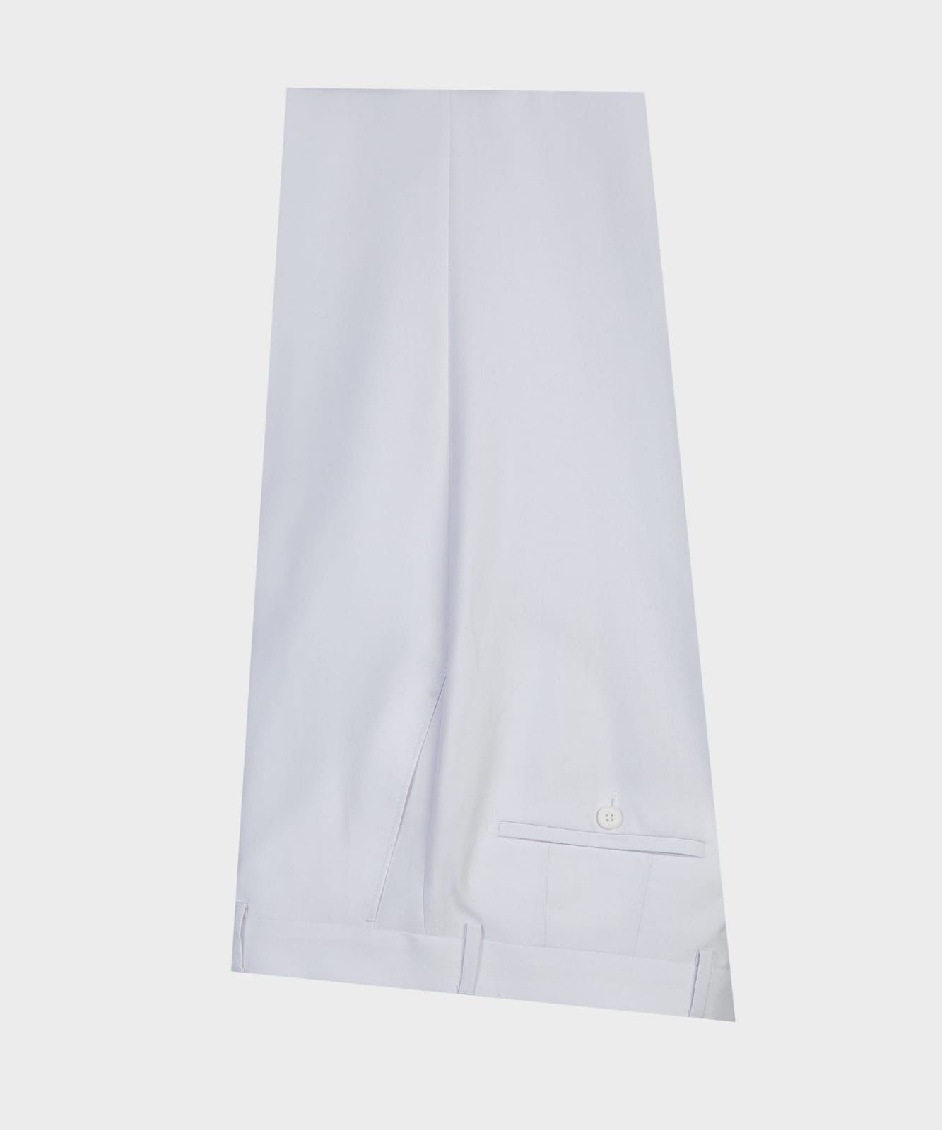 New White Double-Breasted Slim Tailored Prom Suit