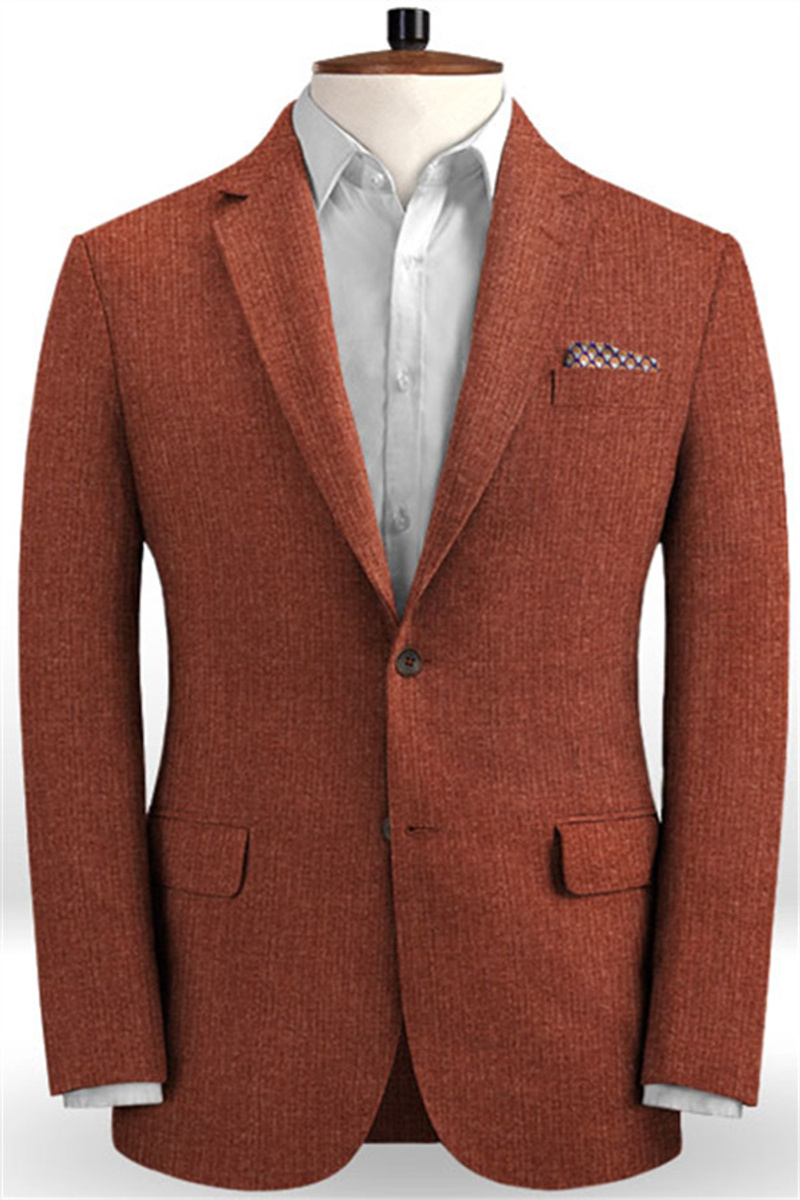 Fashion Prom Two-Piece Suit Linen Summer Party Evening Suit