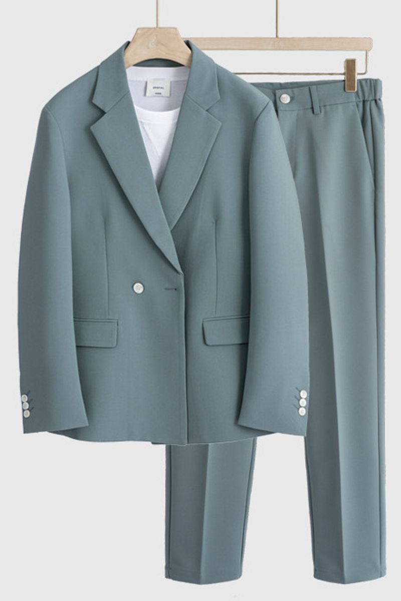 Walter Fashion Notch Lapel Loose Summer Men Prom Suit