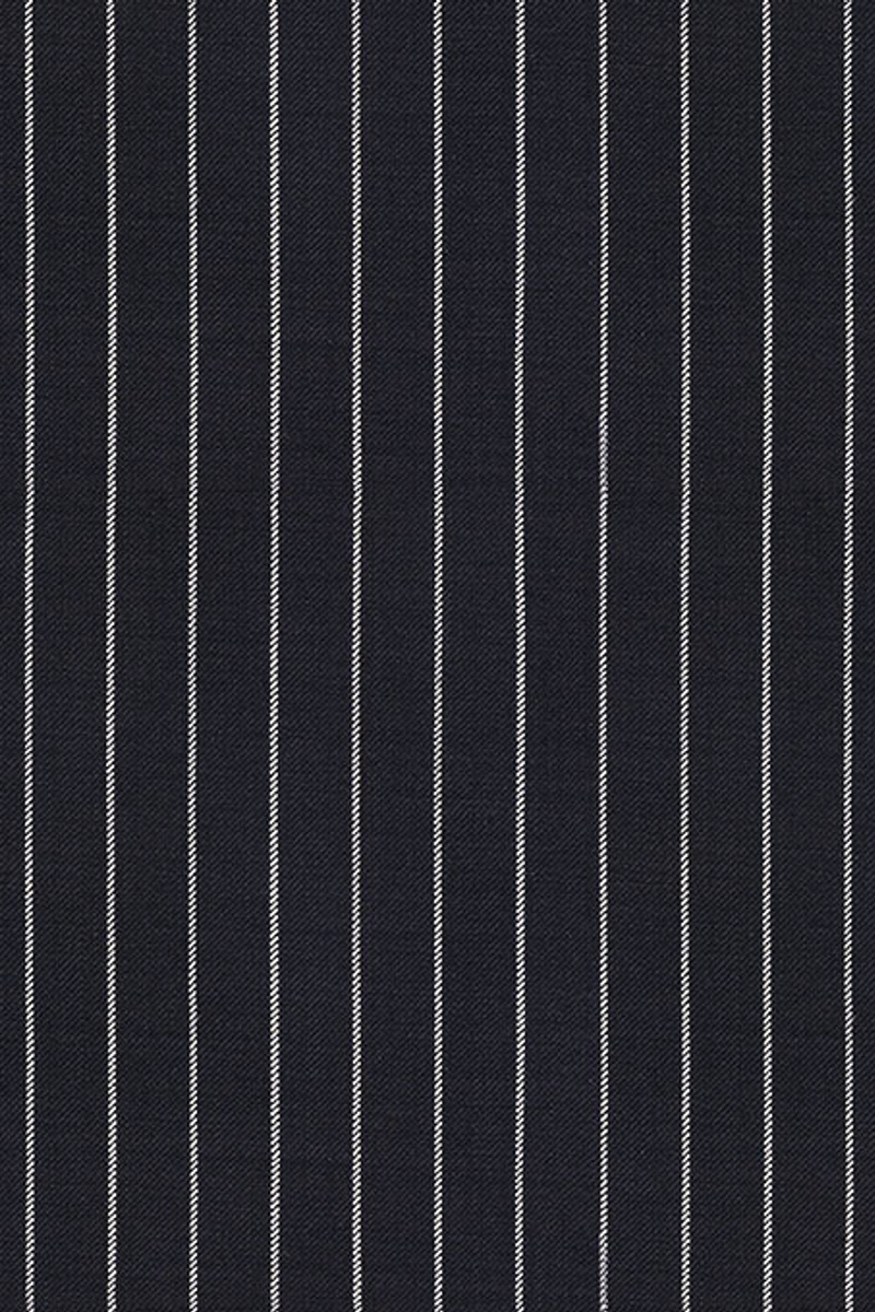 Dark Blue Striped Formal Suit Online Business Slim Tuxedo