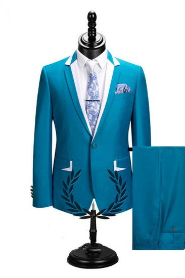 Hector's New Notched Lapel Fits Mens Best for Prom_2