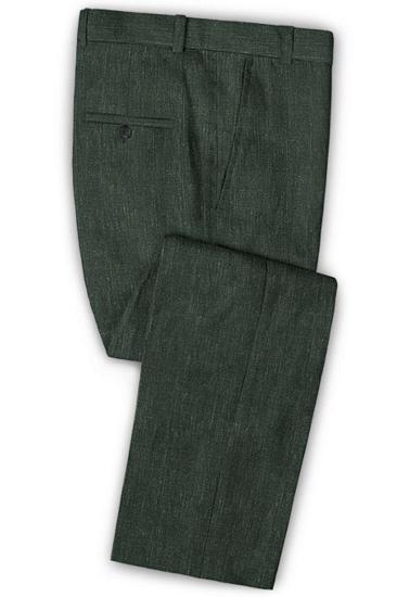 Dark Green Prom Men Suit Online | Two Tuxedos_2