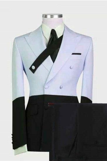 Devon Sky Blue Fashion Point Collar Prom Men Suits Online_1