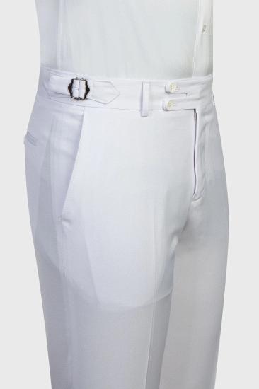 Elegant White Gentleman Double Breasted Tuxedo | Shawl Collar Men's Tuxedo With Metal Buttons_3