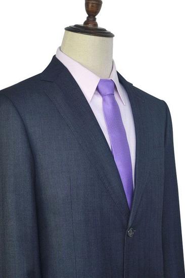Julio Dark Grey Stripe Pattern Mens Formal Suit_4