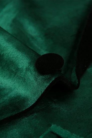 Green Velvet Tuxedo Jacket |  Declan One Prom Suit_3