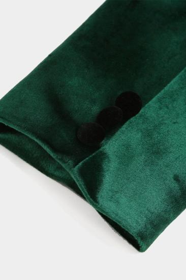 Green Velvet Tuxedo Jacket |  Declan One Prom Suit_4