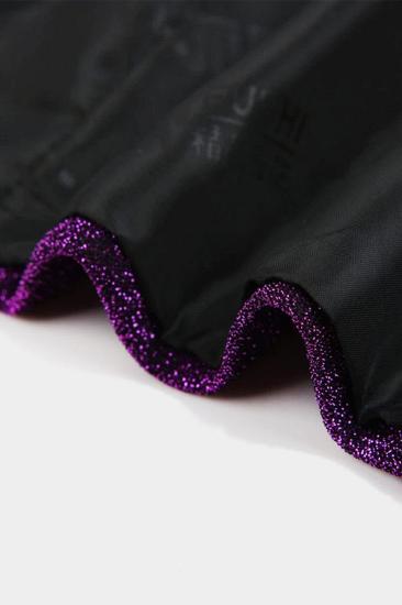 Sparkling Purple Sequin Blazer Online | Peak Lapel Glitter Prom Men Suit_5