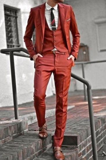 Jaylin Handsome Slim Fit Three Piece Notched Lapel Mens Fit for Prom_1