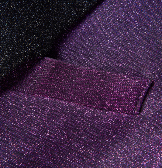 Sparkly Purple Sequins Blazer Online | One Piece Shiny Prom Suits_4
