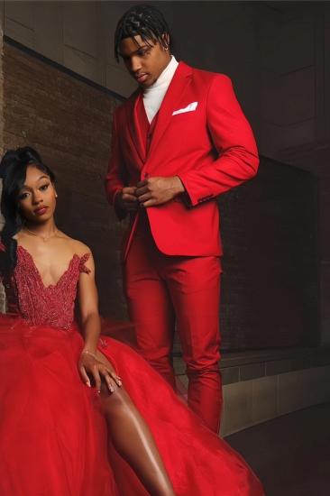 Slim Chic Reed Notched Lapel Three Pieces Prom Suits_1