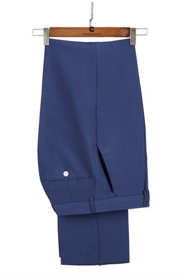 Kayden  Dark Blue Pointed Lapel Slim Fit Mens Business Suit_4