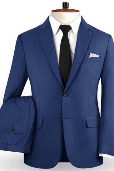 Blue Prom Suit | Fashion Two Piece Men Suit_2