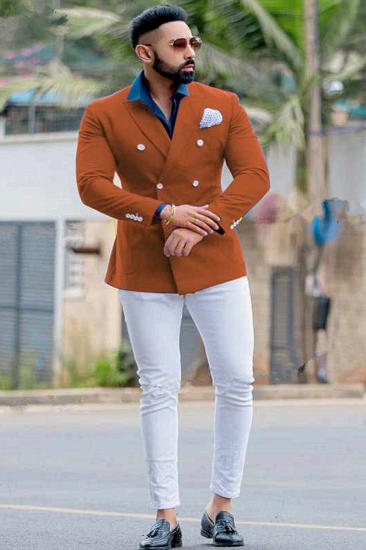 Juan Slim Fit Double Breasted Formal Men Suit_2